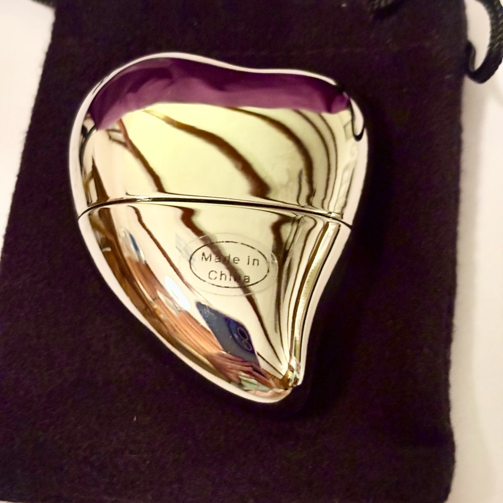 NIB Rare Arthur Price Silver Heart Shaped Perfume Spray Atomizer GREAT GIFT! - Picture 4 of 7